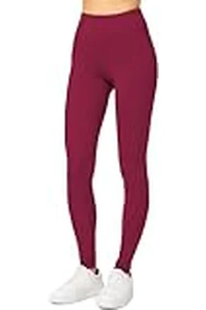 Merry Style Leggins Largos Deportivas Mujer Mallas con Cintura Elástica Leggins Mujer Vestir Suaves Flexibles, Transpirables Ideal para Todas Las Estaciones MS10-143 ( , L)