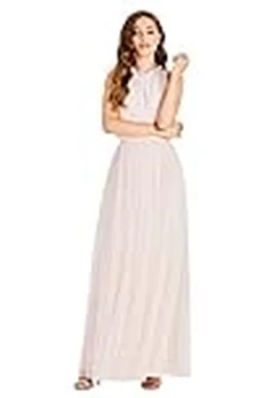 Little Mistress Samantha Maxi Dress with Frill Vestido, , 36 (Talla del Fabricante: 8) para Mujer