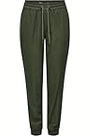 ONLY Onlkelda Emery MW Pull-Up Pants Pnt Noos Pantalones, , 34W / 32L para Mujer