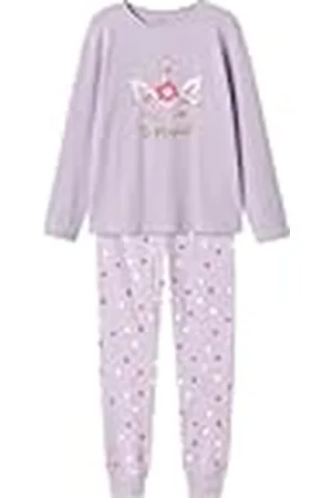 NAME IT NKFNIGHTSET Magical Noos Conjunto de Ropa de Dormir, 122-128 para Niñas