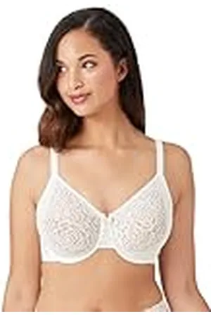 Wacoal Halo Lace Ivory Moulded Underwire Bra (WA851205)