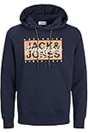 JACK & JONES Sweat Hood Jjcolton Sudadera con Capucha, , S para Hombre