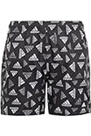 adidas Niños Logo Print CLX Swim Shorts, , 12-13 Years