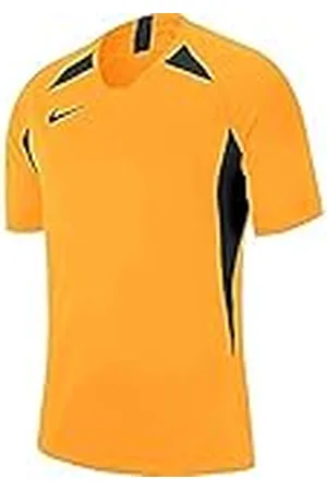Nike Y NK Dry Legend JSY SS T-Shirt, Niños, University Gold/Black/Black/Black, L