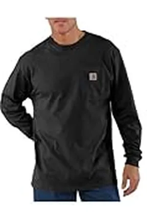 Carhartt Pocket T-Shirt de manga larga, Loose Fit, tejido grueso Para Hombre, , L