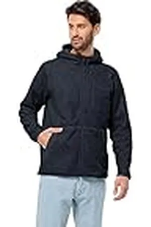 Jack Wolfskin Sudadera con Capucha Jkt M Chaqueta de Forro Polar, , Hombres