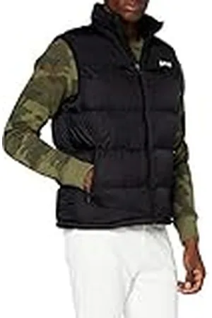 Schott NYC UTAHV, Chaleco de plumas con hombros Hombre, , XS