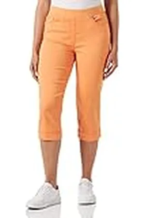 Brax By Brax Pamina Light Denim Pantalones Vaqueros de Moda Capri, Mandarina, 29W x 32L para Mujer