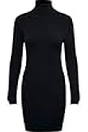 ONLY Onllorelai LS Rollneck Mini Dress CS Knt Vestido, , S para Mujer