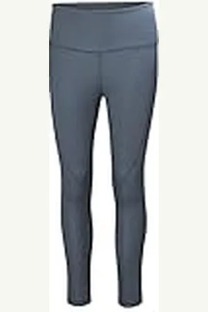 Helly Hansen Legging W 7/8 Construido Parte Inferior de la Capa Base, Acero Profundo 576, L para Mujer