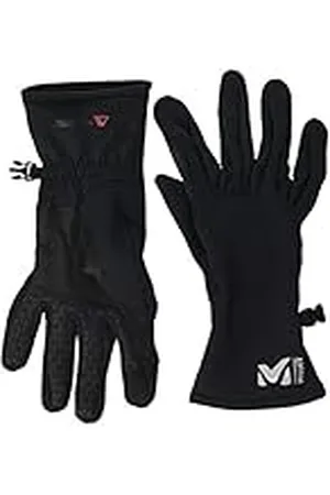 Millet Warm Stretch Glove - Guantes Interiores Polares - Táctiles - Senderismo, Alpinismo, Trekking - Negro