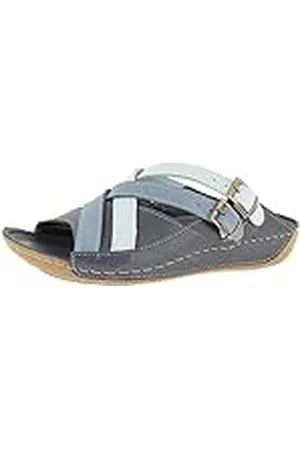 Andrea Conti 771516 Zuecos de Material Cuero Mujer, Talla:37 EU, Color: