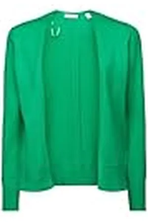ESPRIT 994ee1i306 Suéter cárdigan, 310/verde, XS para Mujer