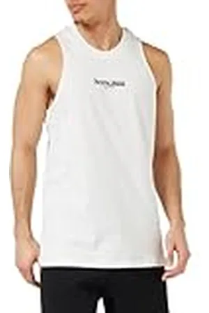 Tommy Hilfiger Camiseta de tirantes Hombre con logotipo, Weiß (Blanco), 6XL