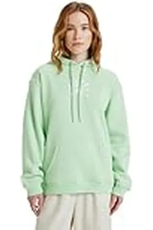 Roxy Jersey de Forro Polar Surf Stoked Hoodie Brushed VT, Color Verde M