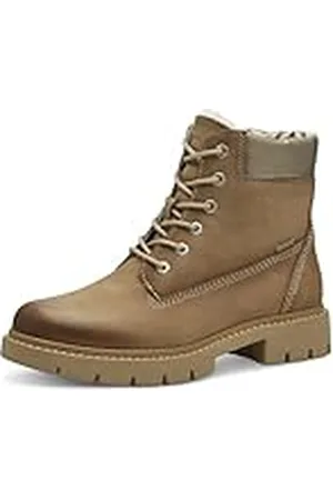 Tamaris Comfort-Botas Forradas para Mujer con Cordones y Tex, Moda, , 38 EU