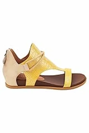 Chattawak 11joyjaune39, Sandalia con talón Mujer, , 39 EU