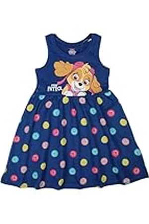 Disney PAW PATROL, Conjunto de 2 piezas, Camiseta + Pantalones cortos, Niños, (2 a 8 años), Mixto, Niño, Niña, Suave, Lindo, Cálido, Camiseta, Pantalones cortos, Modelo PAW 52232976 S1-5A, BLEU