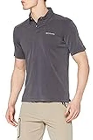 Columbia Sun Ridge Polo - Camiseta para Hombre, Multicolor, Talla S