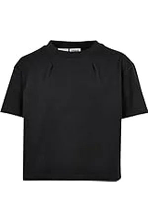 Urban classics Girls Organic Oversized Pleat tee Camiseta, , 158-164 para Niñas