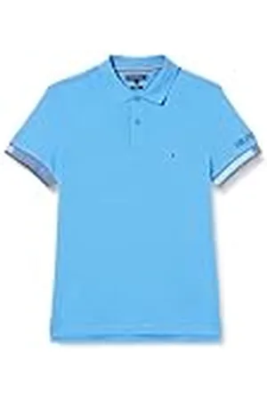 Tommy Hilfiger Hombre Polo de Manga Corta Slim Fit, , S