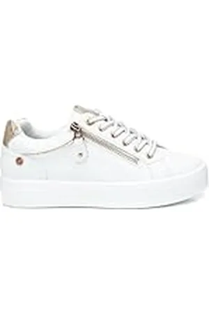 Xti Zapatilla Mujer Blanco - Calzado Cómodo y Versátil - Moda Casual - Modelo 14362501 (Talla 40)