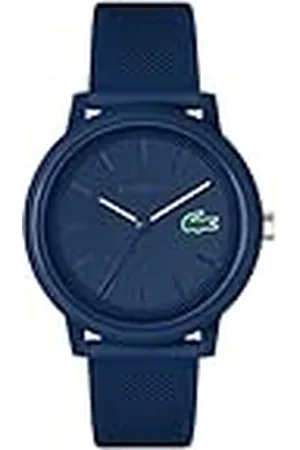 Lacoste Reloj Analógico de Cuarzo para Hombre o Mujer, con una elegante correa de silicona con textura petit piqué