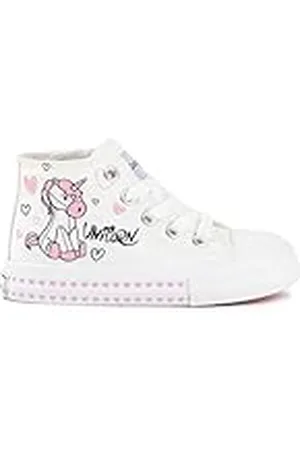 Conguitos Zapatillas Altas Casual para niños cómodas (Multicolor/Talla 32)