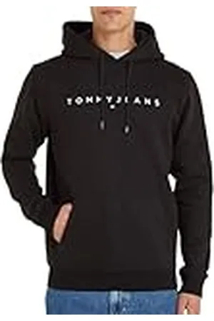 Tommy Hilfiger TJM REG Linear Logo Hoodie EXT DM0DM17985 Sudaderas con Capucha, , XXL para Hombre