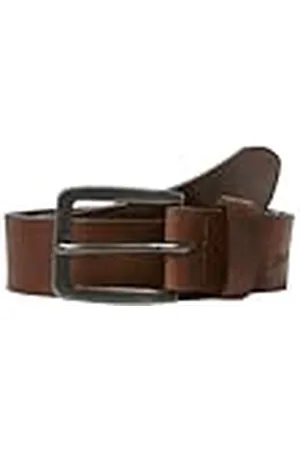 JACK & JONES Jacvictor Leather Belt Noos Cinturón, , 110 (Talla del Fabricante: 95) para Hombre