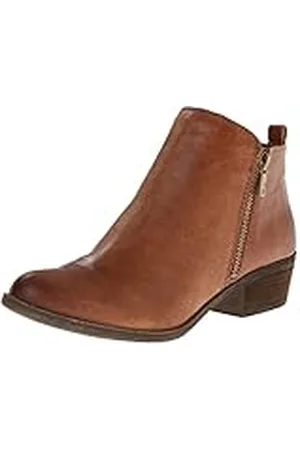 Lucky Brand Basel, Botines Mujer, Toffee Wide, 38 EU