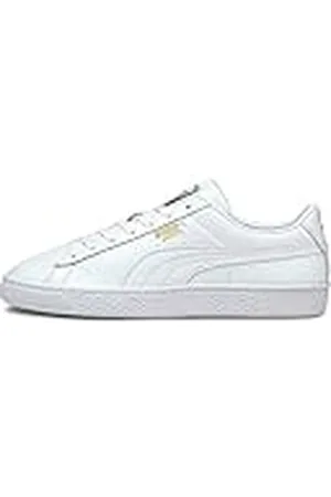 PUMA Basket Classic XXI, Zapatillas, Hombre, White- White, 38.5 EU