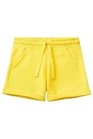 Benetton Bermudas 3j68c901c Pantalones Cortos, , 170 cm Niñas y niñas