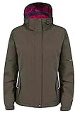 Trespass Chubasquero Malissa para mujer, Mujer, Chaqueta para lluvia, FAJKRAL20008_KHAXXS, , XXS