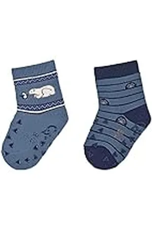 Sterntaler ABS-Krabbelsöckchen DP Eisbär Calcetn Pantufla, , 20 para Bebés