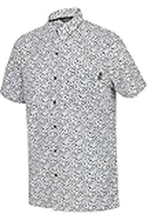 Regatta Camisa Mindano V, de Manga Corta, Absorbente y de Secado rápido
