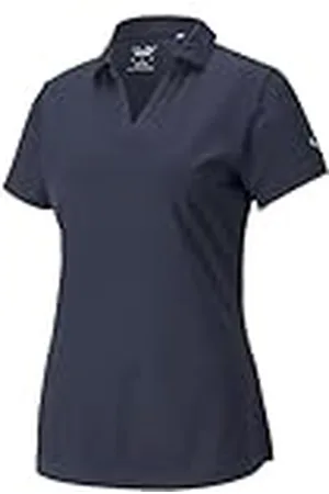 PUMA Polo de Golf W Icon con Cuello en V para Mujer