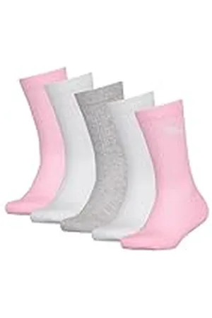 PUMA Junior Calcetines de tripulación, , 27-30 (Pack de 5) Unisex niños
