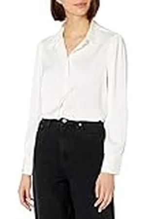 THE DROP @lucyswhims Camisa de Manga Larga con Botones Mujer, , M