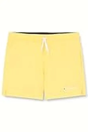 Champion Legacy Icons Beachshorts B-Crinkle Taslon Small Script Logo Bañador para Hombre, , 11-12 Years para Niños