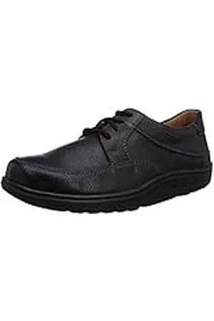 Ganter Aktiv Heimo-h, Zapatos de Cordones Derby para Hombre, negro (schwarz 0100), 40 EU (tamaño del fabricante: 6.5 UK)