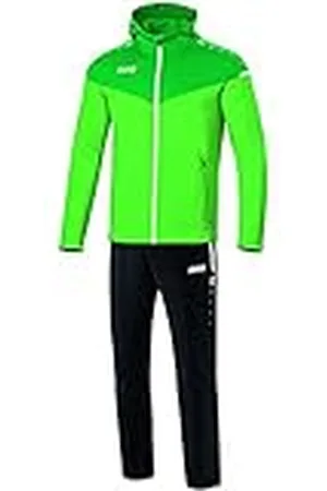 Jako Champ 2.0 mit Kapuze Chándal de presentación, Mujer, Verde Suave/Verde Deportivo, 44