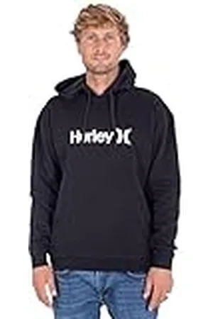 Hurley M Oao Solid Core Po Fleece, Sweatshirt Hombre, Preta , S