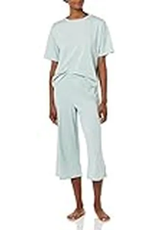 Amazon Conjunto de Pijama de Punto Mujer, , L