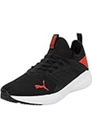 PUMA Softride Fly, Zapatillas para Correr de Carretera Hombre, Black-Warm Earth, 39 EU
