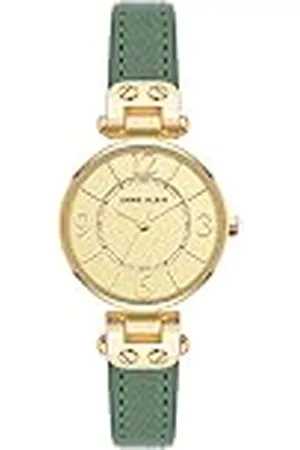 Anne Klein Reloj con Correa de Cuero para Mujer