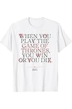 Game of Thrones When You Play Camiseta
