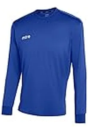 Mitre Kids Camero Long Sleeve Football Match Day Shirt - Royal, Medium/28 - 30-Inch