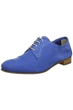 Accatino 850169 - Zapatos de Cordones de Cuero para Mujer, Color Azul, Talla 37