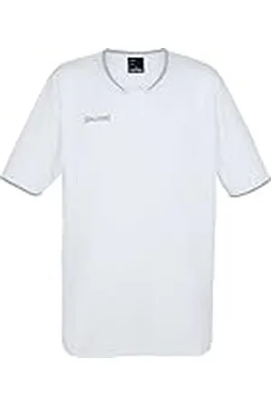 Spalding Move Shooting Shirt S/S White/Silver Grey 116